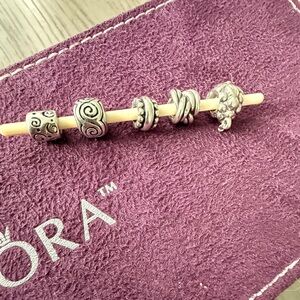 Retired Stirling Silver Pandora Charms